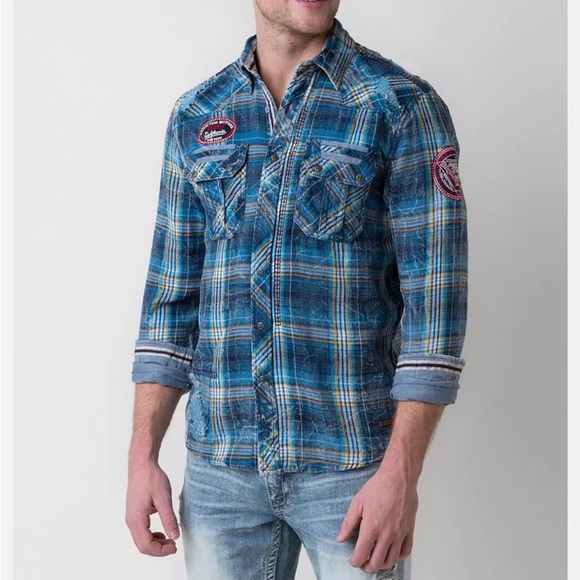 Affliction Other - Black Premium Fire Ball Shirt AFFLICTION